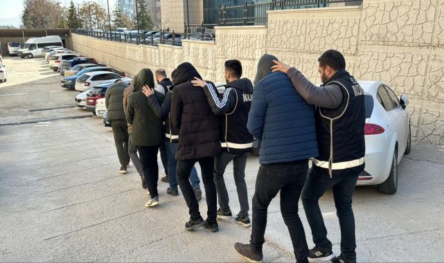 Kamuyu 4,2 milyon lira zarara uğratan 6 şüpheli tutuklandı