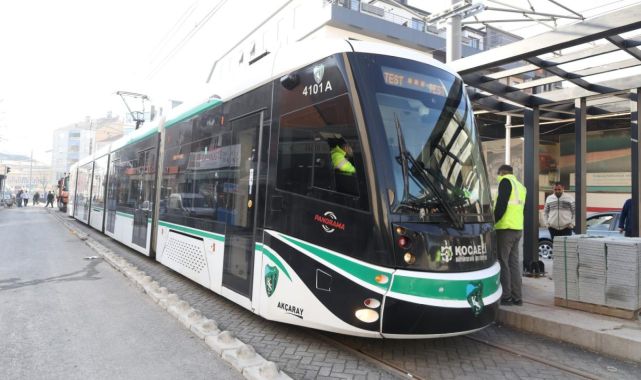 Kocaeli Şehir Hastanesi tramvay hattı yarın hizmete girecek