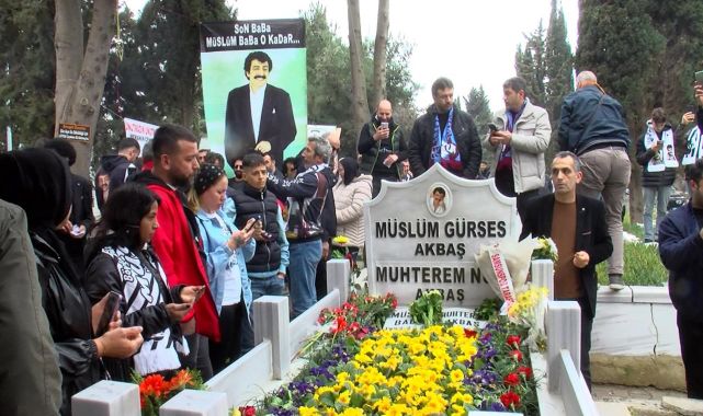 Müslüm Gürses vefatının 11. yılında mezarı başında anıldı