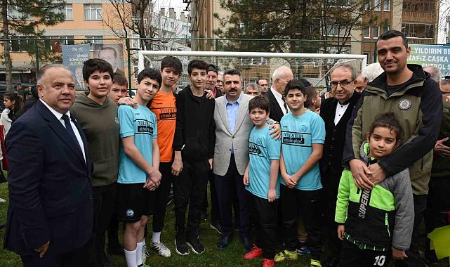 Talimhane Spor Parkı hizmete açıldı