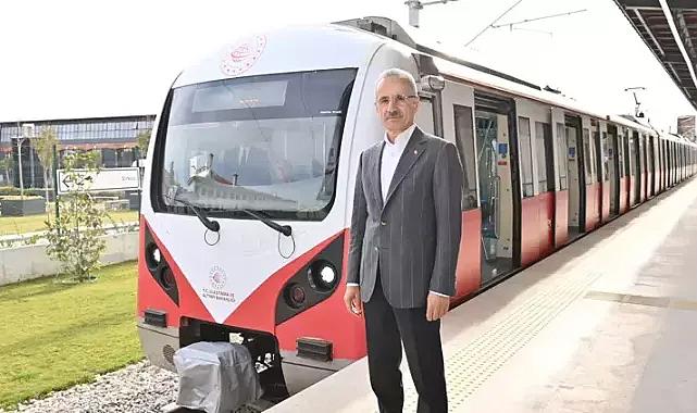 Bakan Uraloğlu açıkladı: İstanbul ve Konya'ya yeni raylı sistemler