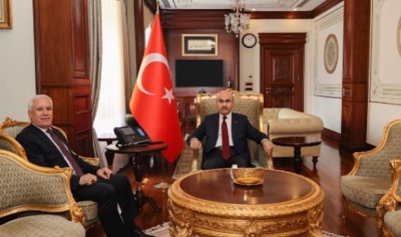 Başkan Bozbey'den ilk resmi ziyaret Bursa Valisi Demirtaş'a
