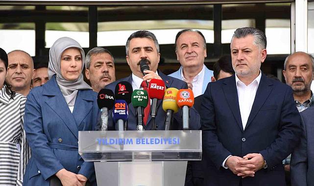 Başkan Yılmaz: "5 yıl daha Yıldırım'a hizmet edeceğiz"