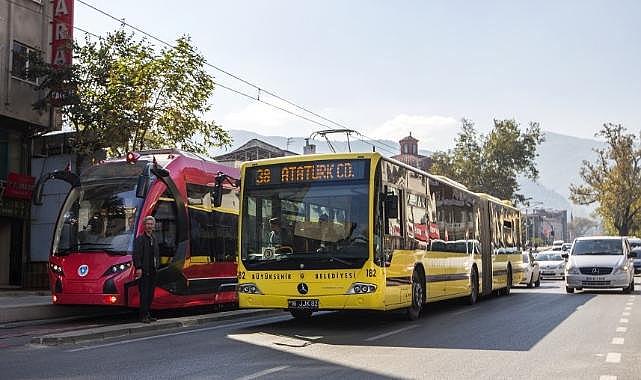 Bursa'da bayram boyunca ulaşım ücretsiz