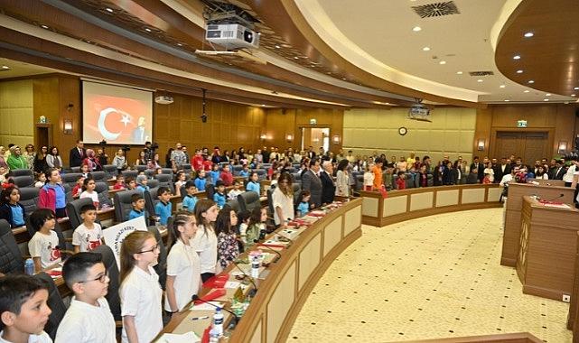 Büyükşehir Meclisi’nde söz hakkı çocukların