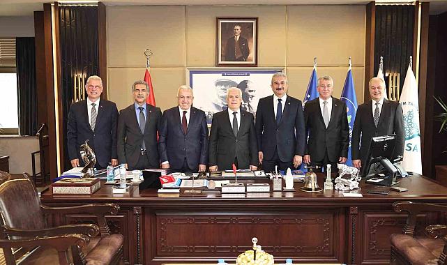CHP'li ilçe belediye başkanlarından Başkan Bozbey'e ziyaret