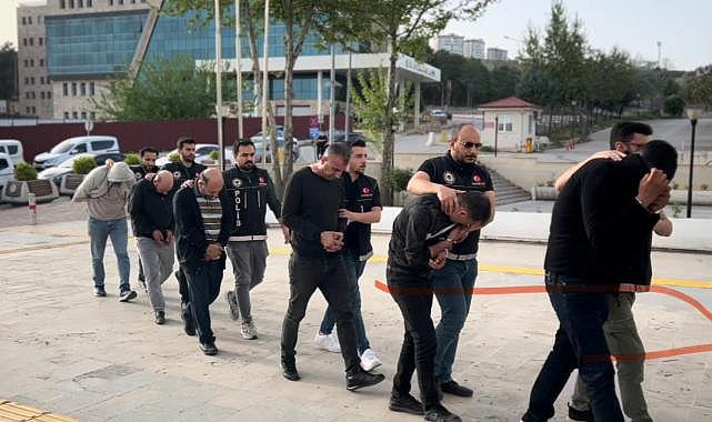 Elazığ’da uyuşturucu operasyonu: 13 gözaltı