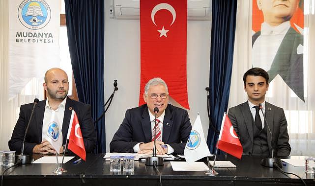 Gemlik ve Mudanya Belediye Meclisi yeni dönemin ilk toplantısını yaptı