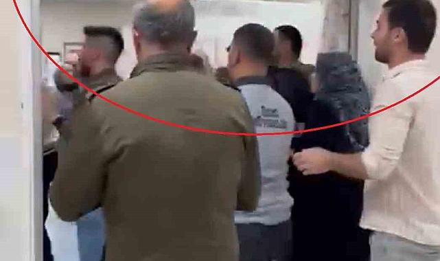 Hastane savaş alanına döndü