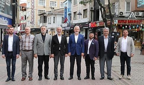 İnegöl il olma çalıştayı raporu siyasi partilerle paylaşıldı
