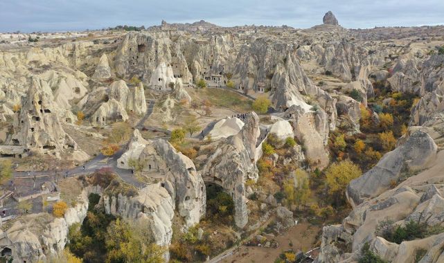 Kapadokya'da müze ve ören yerleri 9 günde 243 bin 632 kişiyi ağırladı