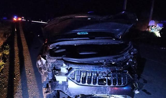 Konya'da otomobil ile kamyonet çarpıştı: 2 ölü, 1 yaralı