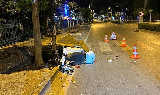 Muğla'da motosiklet kazası: 1 ölü, 1 yaralı