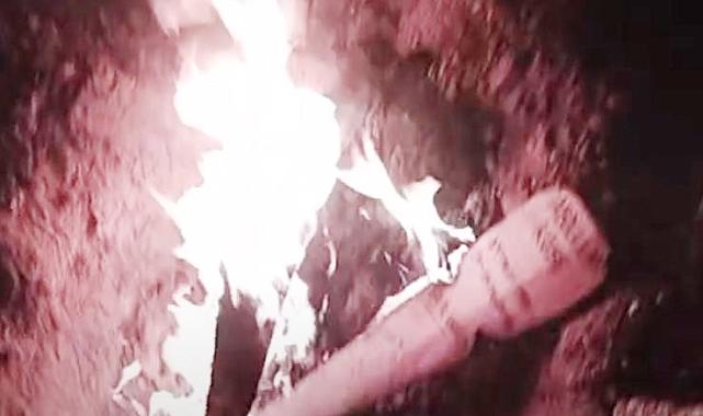 Ölen borçlusunun mezarını açtı, mezarı ateşe verip cesedi yakmak istedi