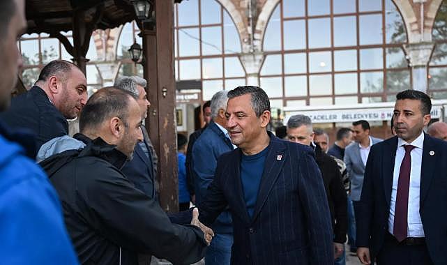Özgür Özel ameliyatlardan sonra ilk kez görüntülendi