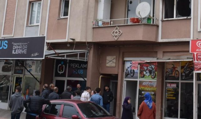 Samsun'da evde çıkan yangında bir kişi dumandan etkilendi
