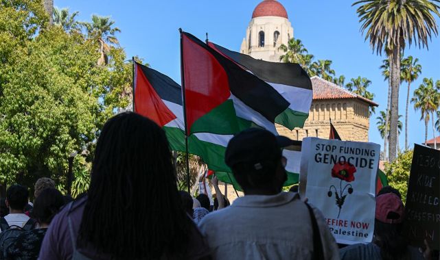 Türk üniversitelerinden ABD'li öğrencilerin Gazze eylemlerine destek