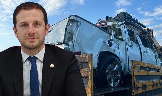 AK Parti Bursa Milletvekilinin otomobili kaza yaptı! 2 aracın dereye uçtuğu kazada 1 ölü, 4 yaralı