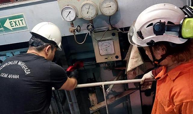 Aliağa Limanı'nda piyasa değeri 1,5 milyon lira olan kaçak akaryakıt ele geçirildi