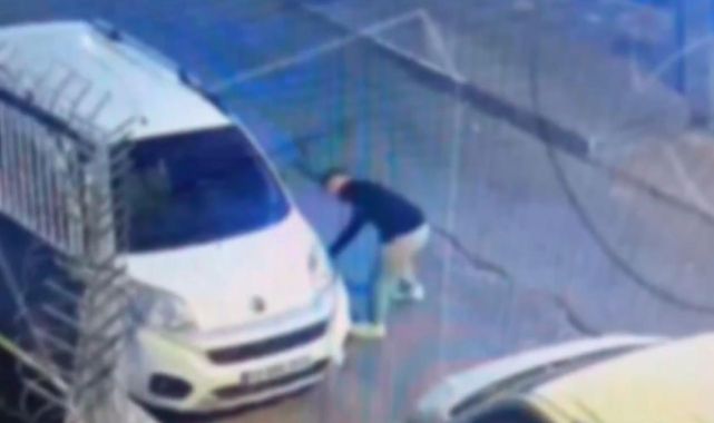 Beyoğlu'nda 13 aracın lastiklerini patlatan zanlı yakalandı