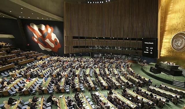 BM Genel Kurulu, Filistin'e BM üyeliği ve ilave haklar talep edilen karar tasarısını kabul etti
