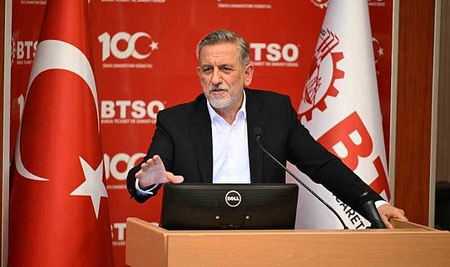 BTSO Yönetim Kurulu Başkanı İbrahim Burkay’dan Bursa iş dünyasına dev yatırım müjdesi