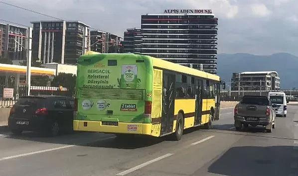 Bursa'da duraktan yolcu almayan belediye otobüsü vatandaşı isyan ettirdi