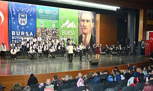 Bursa'da engelliler Meclisi'nden 'Bahara merhaba' konseri