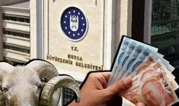 Bursa'da Kurban Bayramı Destek Çeki'ne yoğun talep