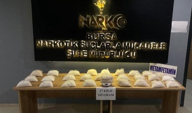 Bursa'da uyuşturucu operasyonu!