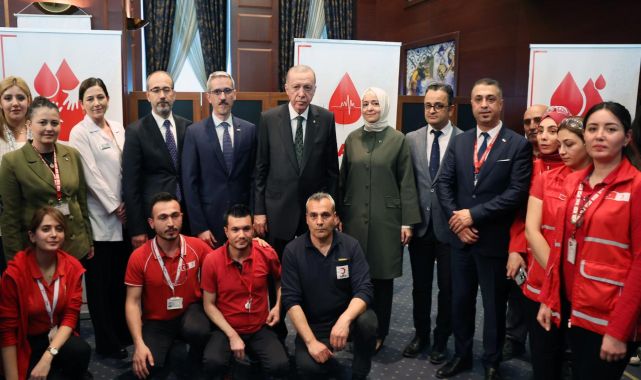 Cumhurbaşkanı Erdoğan, 'Kan Ver Hayat Ver' programına katıldı