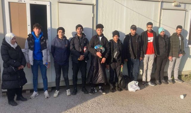 Edirne'de 19 düzensiz göçmen yakalandı