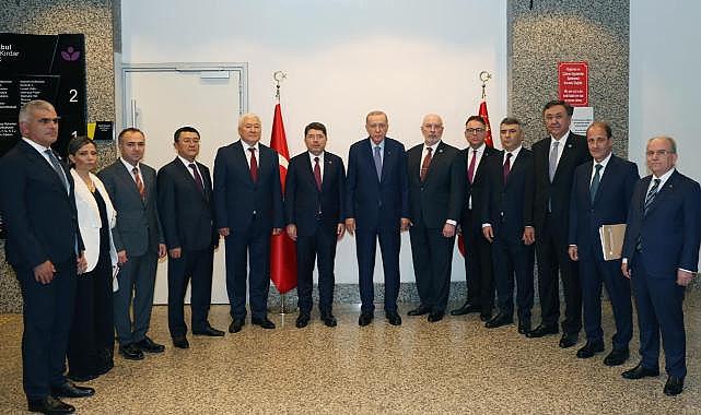 Erdoğan, Türk Devletleri Teşkilatı Yargı Kurulları Toplantısı'na katıldı