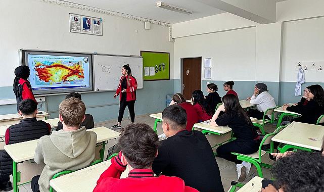 İnegöl'de öğrencilere doğal afet farkındalığı eğitimi verildi