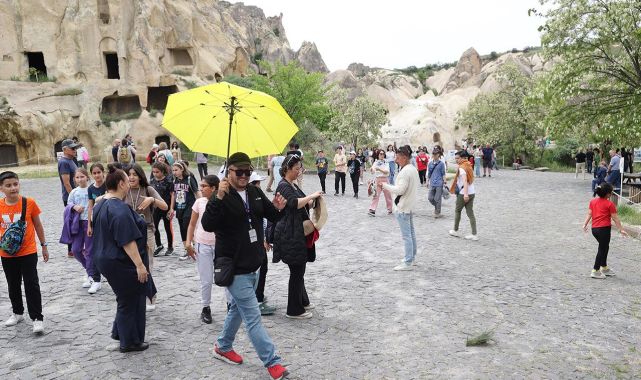 Kapadokya'da 2024 yılında turizm rekoru bekleniyor