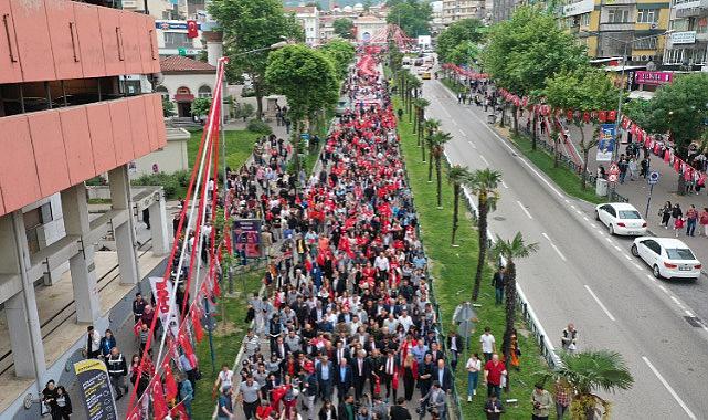 Osmangazi’de 19 Mayıs coşkusu caddelere sığmadı