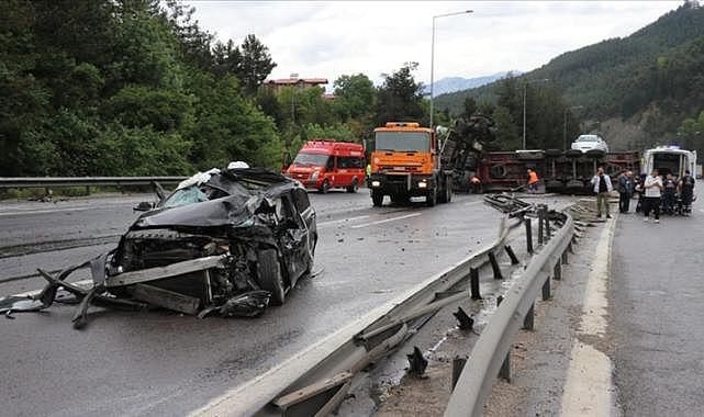 Türkiye'de geçen yıl 1 milyon 314 bin trafik kazası oldu