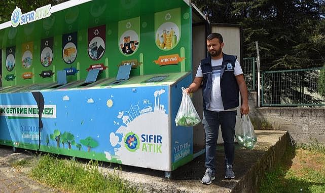 Yıldırım'da atıkların dönüşümü için mobil çözüm