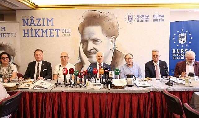 2024 yılı Bursa'da Nazım Hikmet yılı oldu