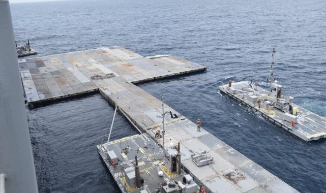 ABD Gazzede fiyaskoyla sonuçlanan yüzer iskele operasyonunu bitirebilir