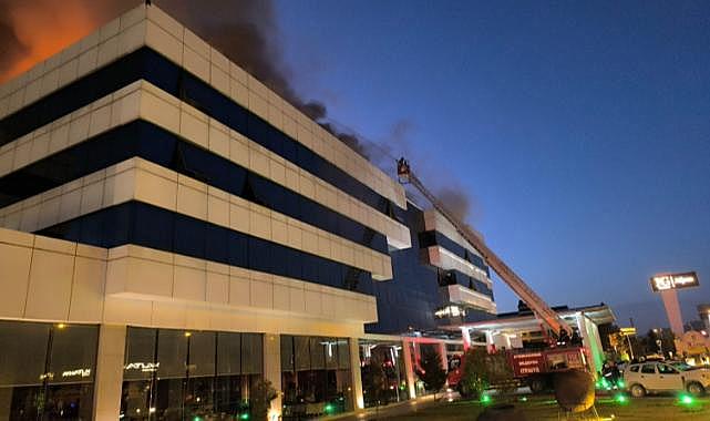 Afyonkarahisar'da termal otelde yangın: 6 kişi dumandan etkilendi