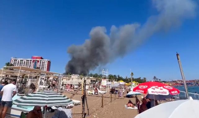 Antalya'da orman yangını