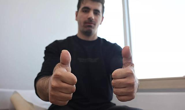 Ayak parmakları eline dikildi