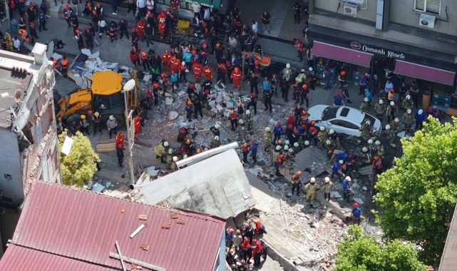 Çöken bina ile ilgili psikososyal destek ekipleri görevlendirildi