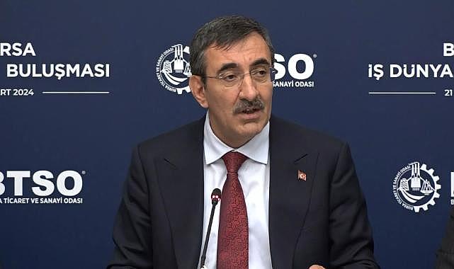 Cumhurbaşkanı Yardımcısı Yılmaz, tek haneli enflasyon için tarih verdi