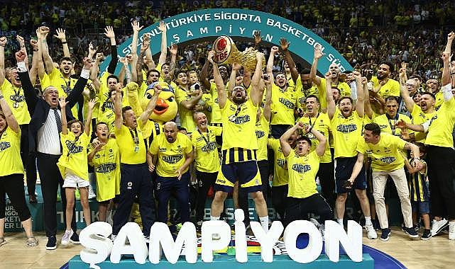 Fenerbahçe Beko şampiyon oldu
