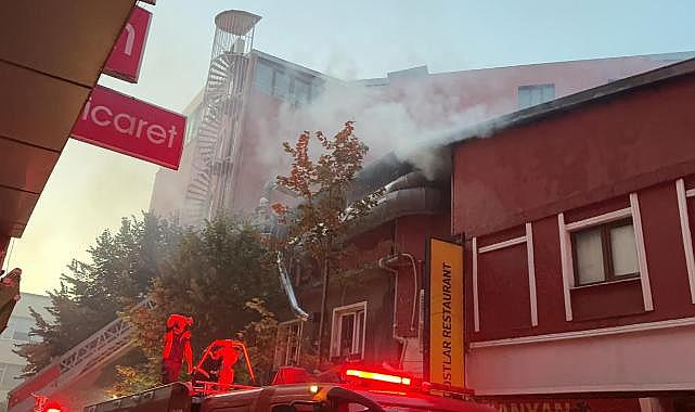 Isparta'da gece kulübünde yangın