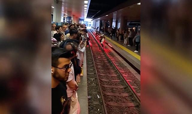 İstanbul'da iki metro hattında arıza