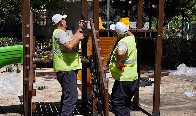 Kadıköy’de yakılan park yenilendi