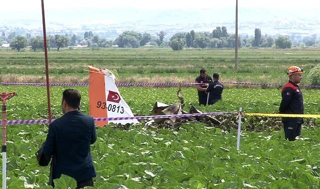 Kayseri'de eğitim uçağı düştü: 2 şehit